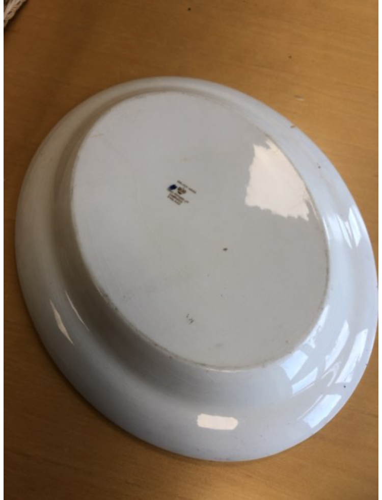 SOLIAN WARE stort ovalt fad